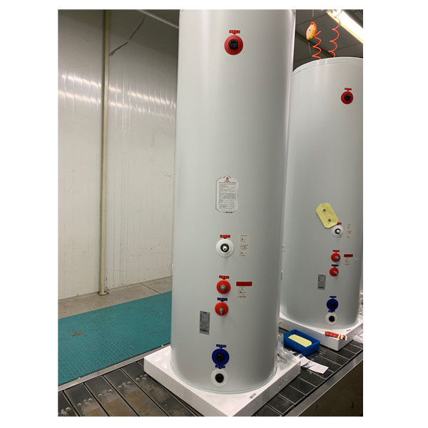 Δοχείο αποθήκευσης ζεστού νερού από ανοξείδωτο ατσάλι 304 με μονωμένο πάνελ PU για κρύα περιοχή 