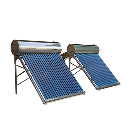 Solar Geyser Αποτελείται από δεξαμενή αποθήκευσης νερού και ηλιακό συλλέκτη επίπεδης οθόνης